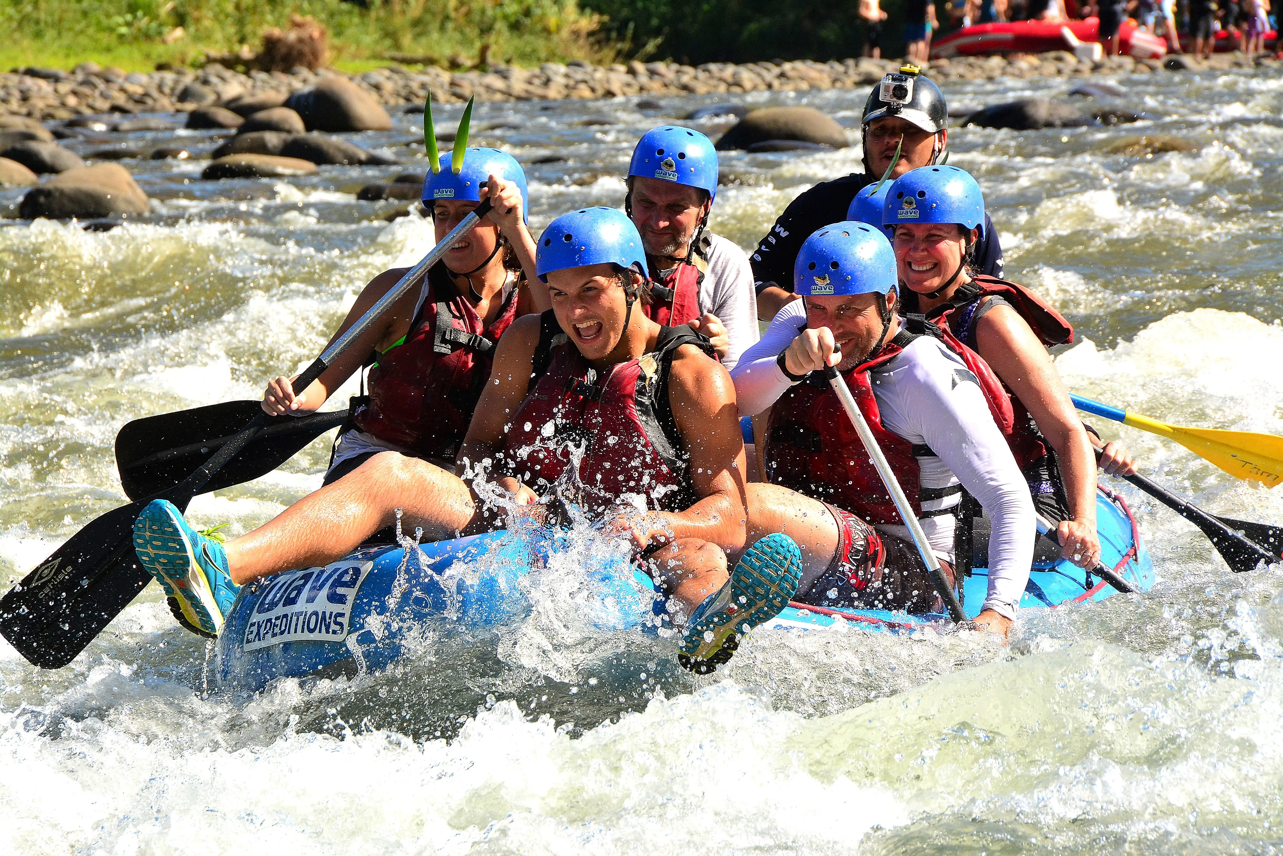 Aventura rafting en Sarapiqui